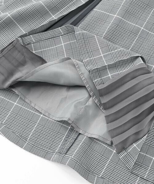 ZIDDY / ジディー ミニ丈・ひざ丈ワンピース | グレンチェックジャンパースカート(130~160cm) | 詳細14