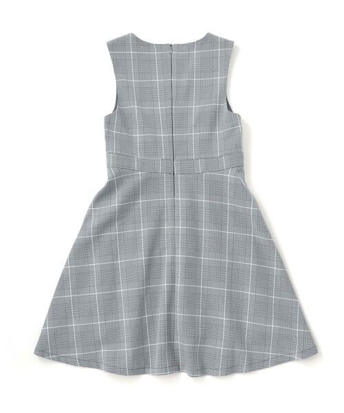 ZIDDY / ジディー ミニ丈・ひざ丈ワンピース | グレンチェックジャンパースカート(130~160cm) | 詳細7