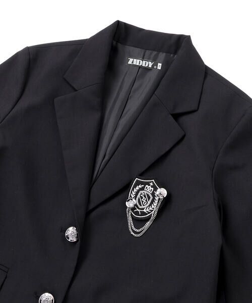 ZIDDY / ジディー テーラードジャケット | 【 ニコ☆プチ 掲載 】エンブレムジャケット(140~160cm) | 詳細12