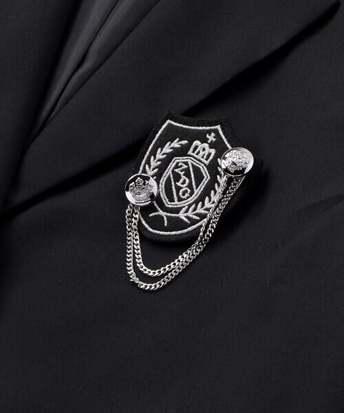 ZIDDY / ジディー テーラードジャケット | 【 ニコ☆プチ 掲載 】エンブレムジャケット(140~160cm) | 詳細13