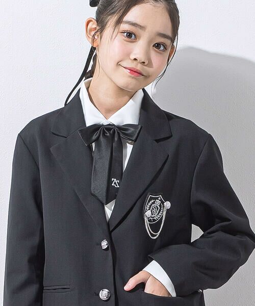 ZIDDY / ジディー テーラードジャケット | 【 ニコ☆プチ 掲載 】エンブレムジャケット(140~160cm) | 詳細4