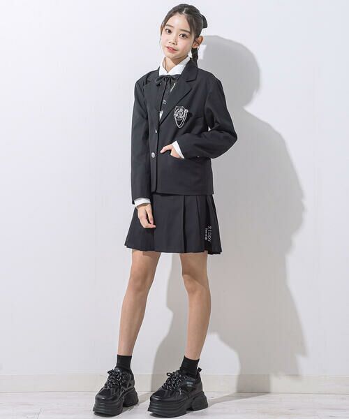 ZIDDY / ジディー テーラードジャケット | 【 ニコ☆プチ 掲載 】エンブレムジャケット(140~160cm) | 詳細5