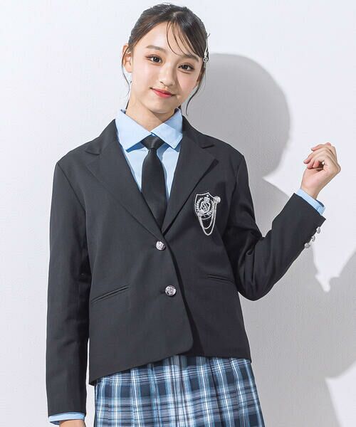 ZIDDY / ジディー テーラードジャケット | 【 ニコ☆プチ 掲載 】エンブレムジャケット(140~160cm) | 詳細6