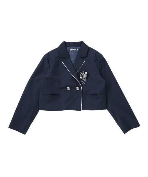 ZIDDY / ジディー テーラードジャケット | 【 ニコ☆プチ 掲載 】短丈ジャケット(140~160cm) | 詳細8