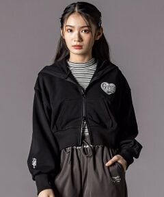 ZIDDY / ジディー パーカー | ウエスタン短丈ジップアップパーカー(130~160cm)