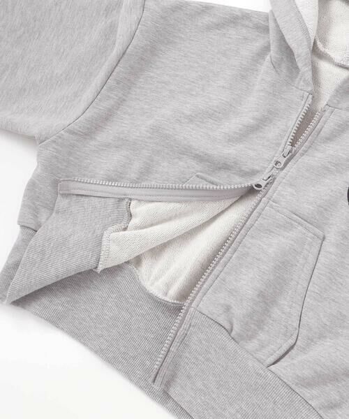 ZIDDY / ジディー パーカー | ウエスタン短丈ジップアップパーカー(130~160cm) | 詳細13