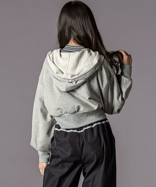 ZIDDY / ジディー パーカー | ウエスタン短丈ジップアップパーカー(130~160cm) | 詳細7