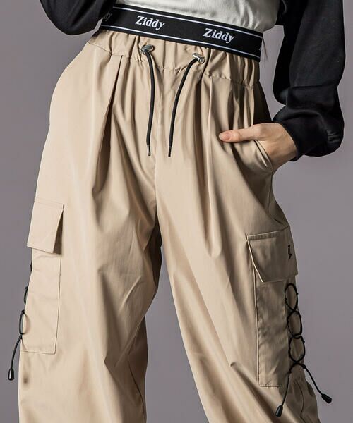 ZIDDY / ジディー カーゴパンツ | レースアップナイロンカーゴパンツ(130~160cm) | 詳細9