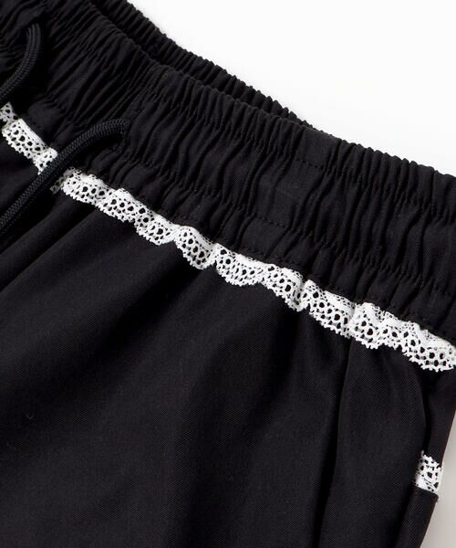 ZIDDY / ジディー チノ・ワークパンツ | チラレースウエストワイドパンツ(130~160cm) | 詳細9