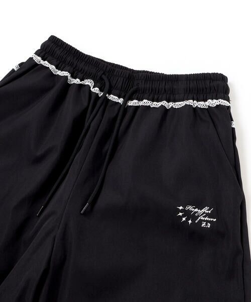 ZIDDY / ジディー チノ・ワークパンツ | チラレースウエストワイドパンツ(130~160cm) | 詳細6