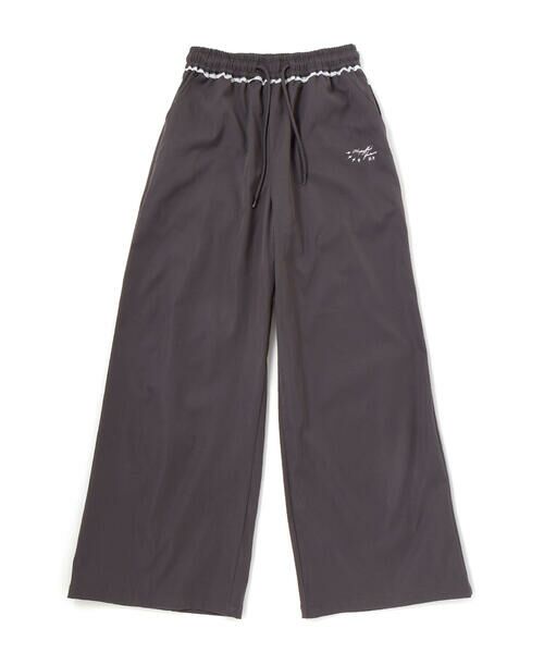 ZIDDY / ジディー チノ・ワークパンツ | チラレースウエストワイドパンツ(130~160cm) | 詳細14