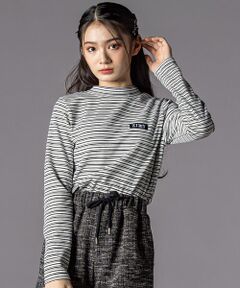 ZIDDY / ジディー Tシャツ | プチハイ×ボーダートップス  (130~160cm)