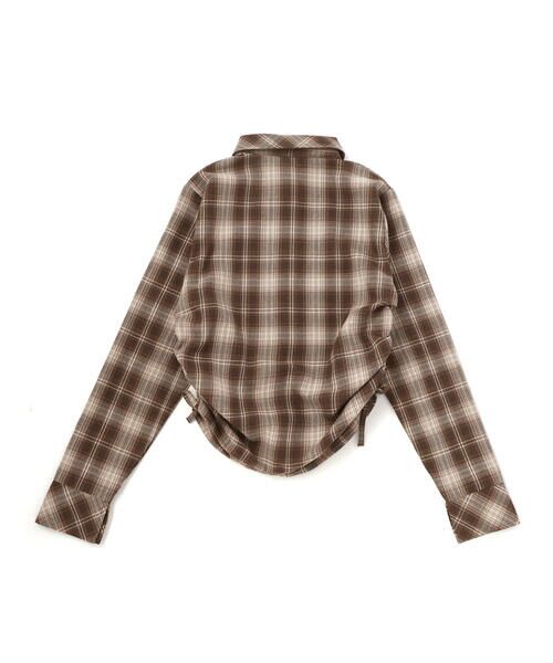 ZIDDY / ジディー その他トップス | チェックシャツ×リブカーディガンセット(130~160cm) | 詳細28