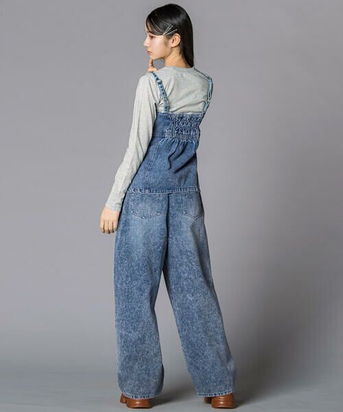 ZIDDY / ジディー デニムパンツ | スタッズデニムワイドパンツ(130~160cm) | 詳細5