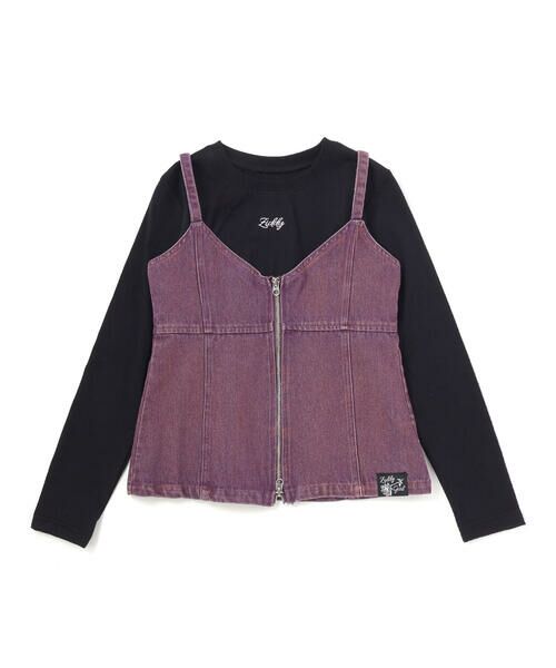ZIDDY / ジディー その他トップス | デニムビスチェ&TシャツSET(130~160cm) | 詳細27