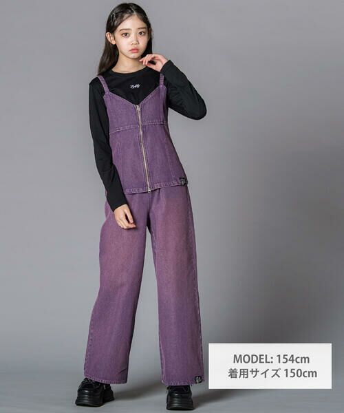 ZIDDY / ジディー その他トップス | デニムビスチェ&TシャツSET(130~160cm) | 詳細23