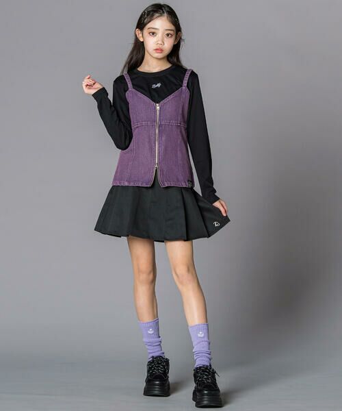 ZIDDY / ジディー その他トップス | デニムビスチェ&TシャツSET(130~160cm) | 詳細25