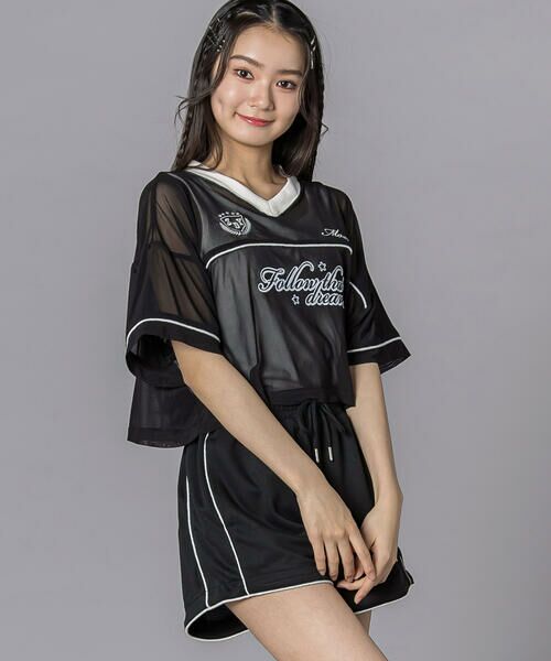 ZIDDY / ジディー その他トップス | グロウスポMIX・チュールタンクSET(130~160cm) | 詳細3