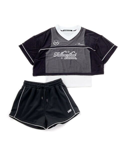 ZIDDY / ジディー その他トップス | グロウスポMIX・チュールタンクSET(130~160cm) | 詳細4