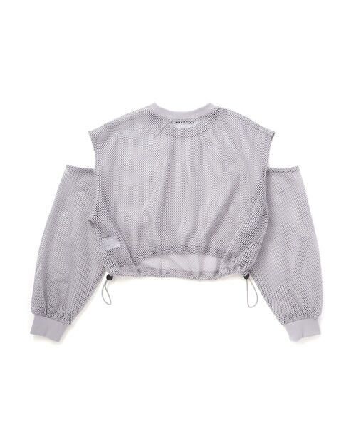 ZIDDY / ジディー その他トップス | メッシュトップス＆タンクトップセット（スポMIXクロップ）(130~160cm) | 詳細7