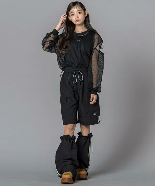 ZIDDY / ジディー その他トップス | メッシュトップス＆タンクトップセット（スポMIXクロップ）(130~160cm) | 詳細13