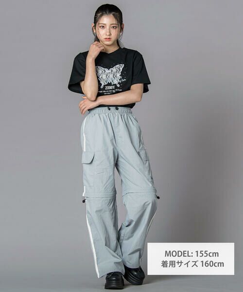 ZIDDY / ジディー カーゴパンツ | コンバーチブルカーゴボトム(130~160cm) | 詳細10