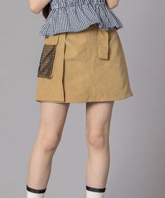 ZIDDY / ジディー その他パンツ | サテンベルトつきスポMIXスカパン(130~160cm)