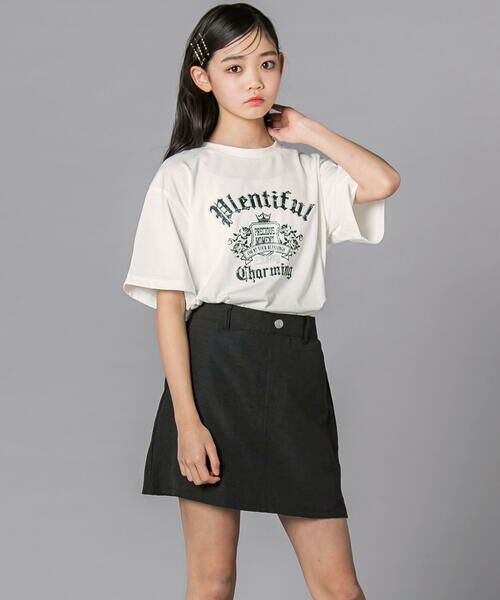 ZIDDY / ジディー その他パンツ | サテンベルトつきスポMIXスカパン(130~160cm) | 詳細3