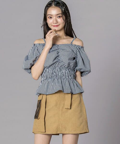 ZIDDY / ジディー その他パンツ | サテンベルトつきスポMIXスカパン(130~160cm) | 詳細11