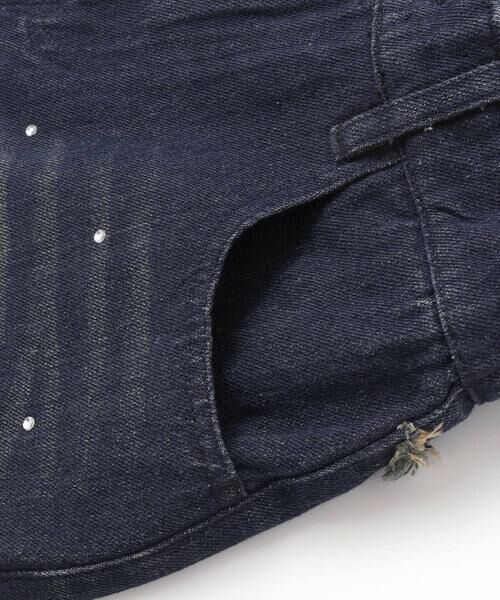 ZIDDY / ジディー デニムパンツ | ラインストーンショートデニムパンツ(130~160cm) | 詳細8