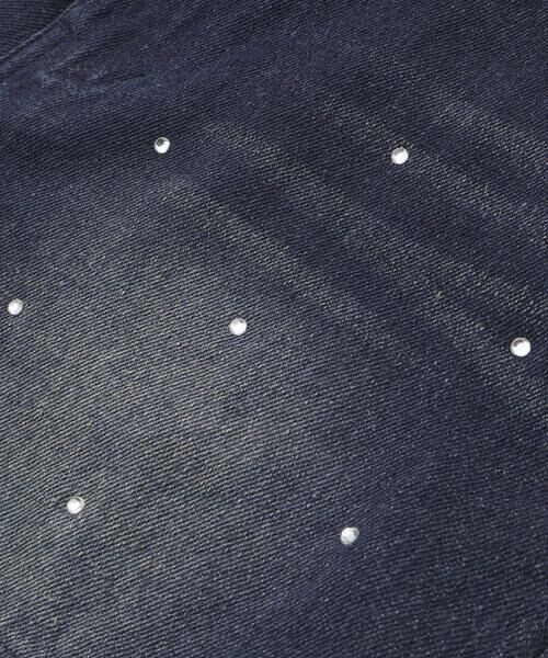 ZIDDY / ジディー デニムパンツ | ラインストーンショートデニムパンツ(130~160cm) | 詳細9