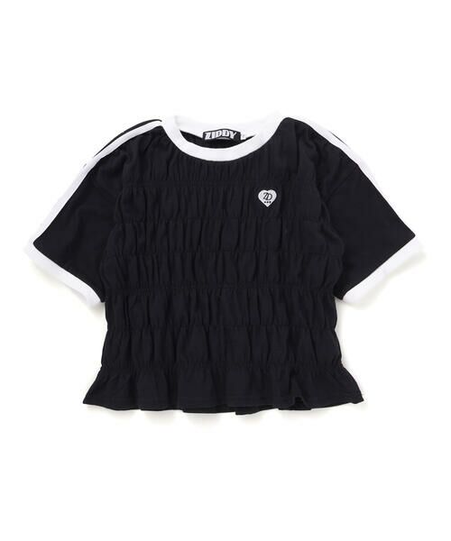 ZIDDY / ジディー Tシャツ | シャーリングトップス(130~160cm) | 詳細17