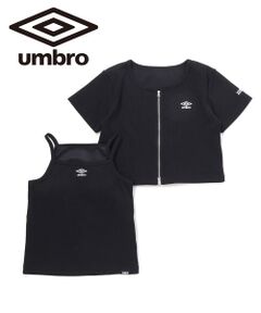ZIDDY / ジディー その他トップス | 【UMBRO】ダブルジップトップス＆キャミソールセット(130~160cm)