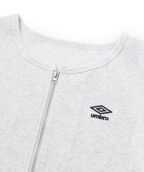 ZIDDY / ジディー その他トップス | 【UMBRO】ダブルジップトップス＆キャミソールセット(130~160cm) | 詳細10