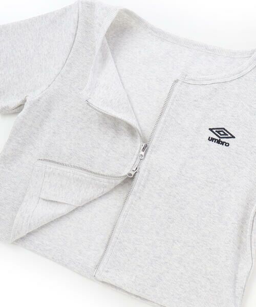 ZIDDY / ジディー その他トップス | 【UMBRO】ダブルジップトップス＆キャミソールセット(130~160cm) | 詳細14
