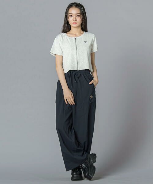 ZIDDY / ジディー その他トップス | 【UMBRO】ダブルジップトップス＆キャミソールセット(130~160cm) | 詳細3