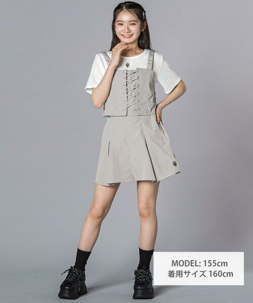 ZIDDY / ジディー その他トップス | ビスチェ＆Tシャツ＆ボトム 3点セット(130~160cm) | 詳細1