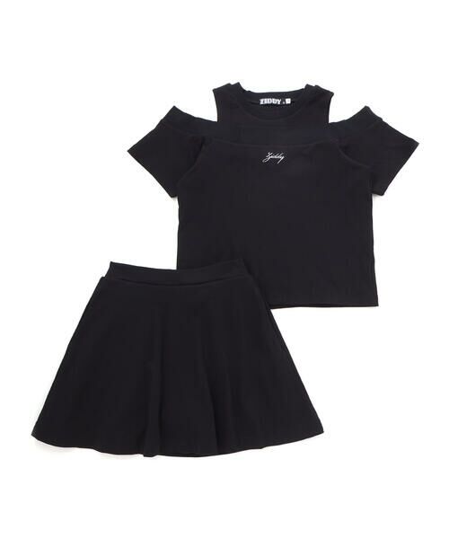 ZIDDY / ジディー その他トップス | オフショルダートップス＆スカートSET(130~160cm) | 詳細4