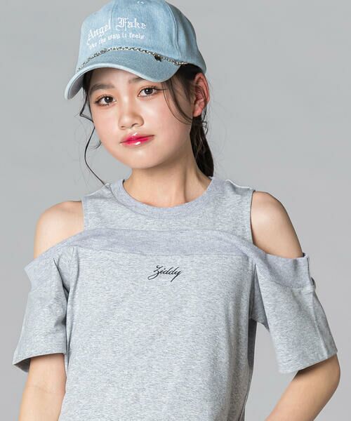 ZIDDY / ジディー その他トップス | オフショルダートップス＆スカートSET(130~160cm) | 詳細9