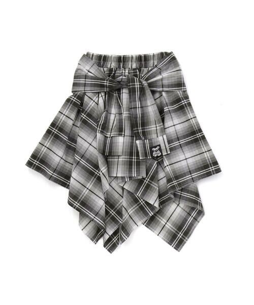 ZIDDY / ジディー その他パンツ | リボンチェック イレヘムスカパン(130~160cm) | 詳細5