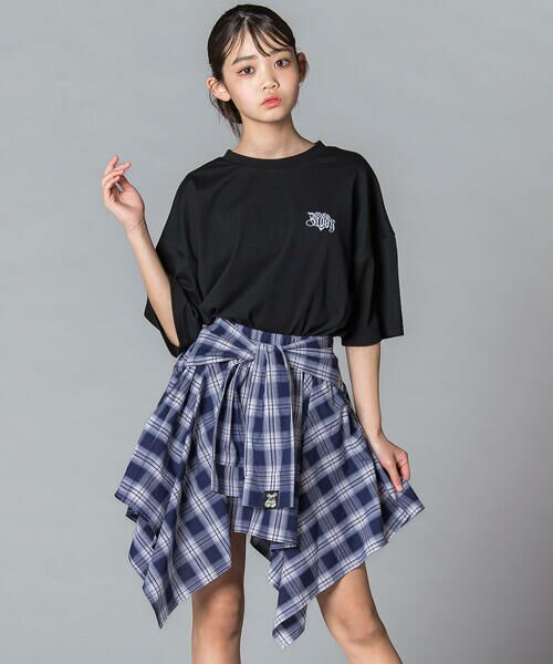 ZIDDY / ジディー その他パンツ | リボンチェック イレヘムスカパン(130~160cm) | 詳細18