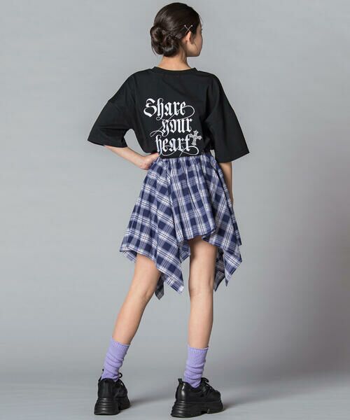 ZIDDY / ジディー その他パンツ | リボンチェック イレヘムスカパン(130~160cm) | 詳細19