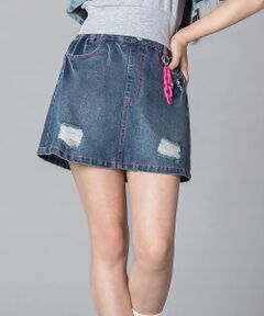 ZIDDY / ジディー デニムパンツ | チェーンツキデニムボトム(130~160cm)