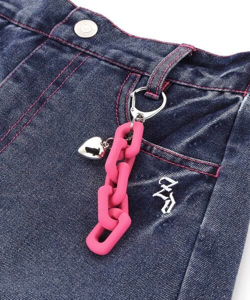 ZIDDY / ジディー デニムパンツ | チェーンツキデニムボトム(130~160cm) | 詳細12