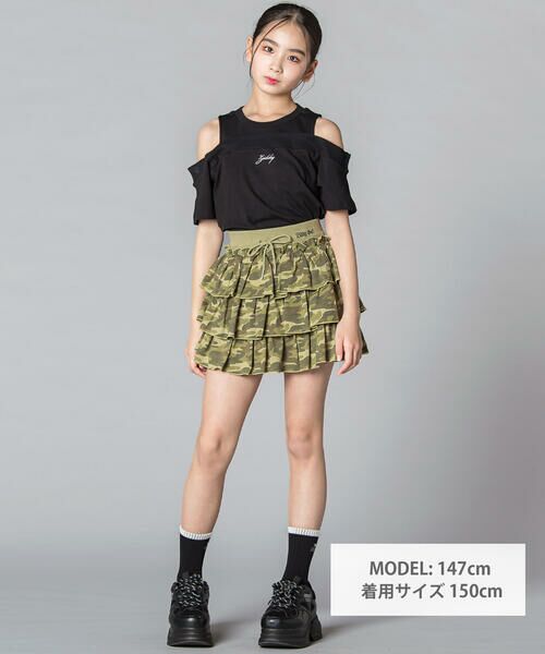 ZIDDY / ジディー その他パンツ | 【 ニコ☆プチ 】フリルスカパン (130~160cm) | 詳細5