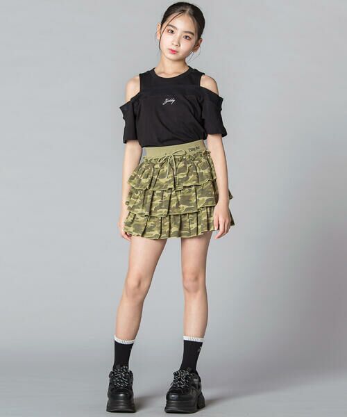 ZIDDY / ジディー その他パンツ | 【 ニコ☆プチ 】フリルスカパン (130~160cm) | 詳細9