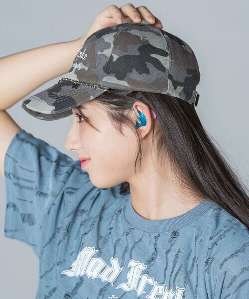 ZIDDY / ジディー キャップ | 【 ニコ☆プチ 】チェーンチャーム キャップ | 詳細12