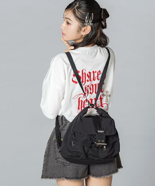 ZIDDY / ジディー ショルダーバッグ | 【 ニコ☆プチ 】マルチ2WAYバッグ | 詳細3