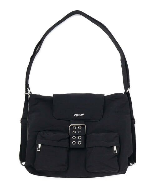 ZIDDY / ジディー ショルダーバッグ | 【 ニコ☆プチ 】マルチ2WAYバッグ（ブラック）
