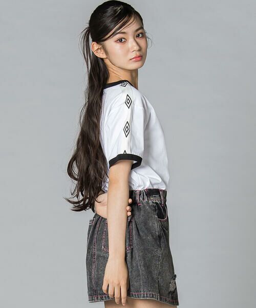 ZIDDY / ジディー Tシャツ | 【UMBRO】ロゴトップス(130~160cm) | 詳細3